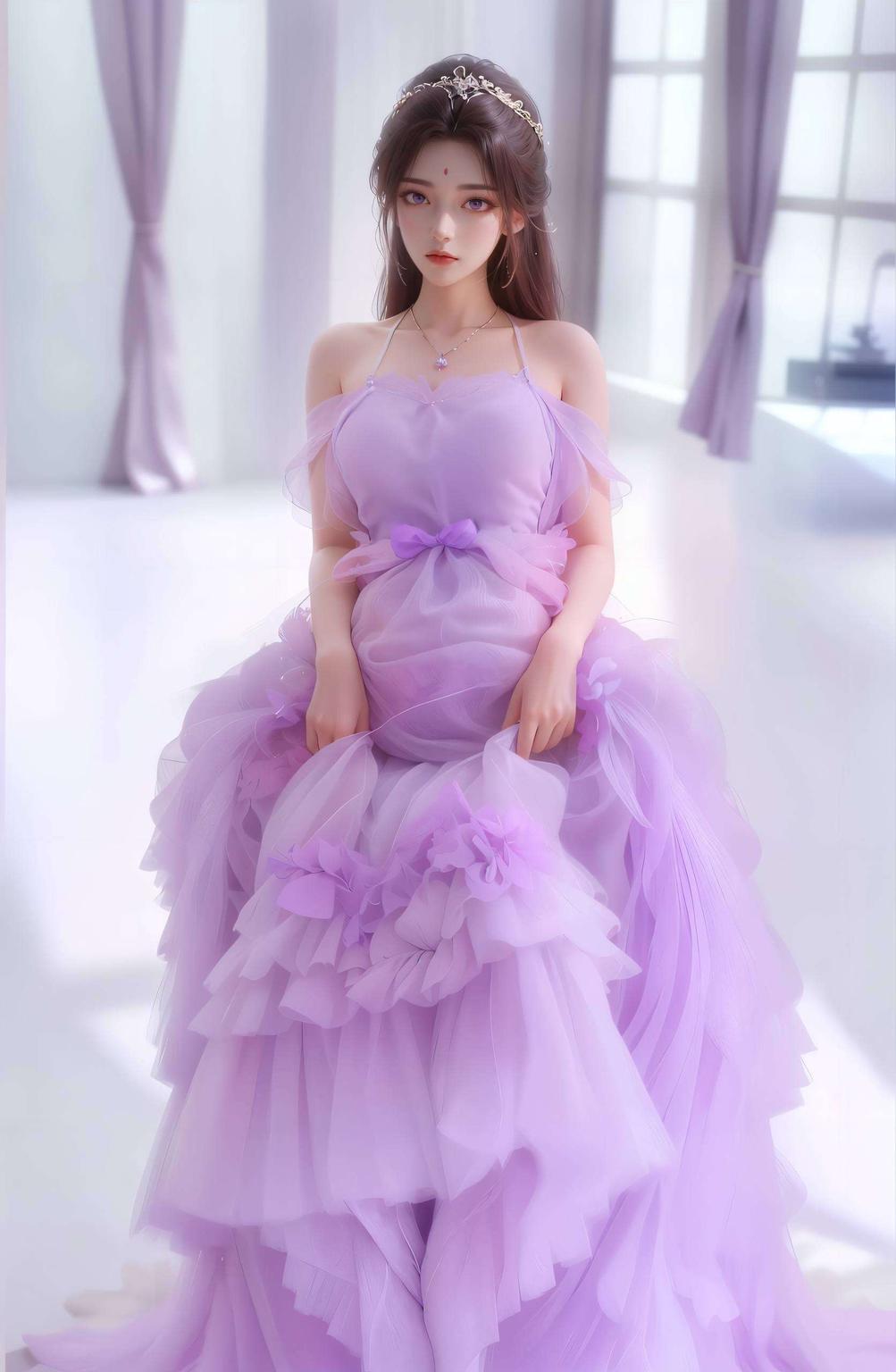 月婵美眸流转让人一见倾心