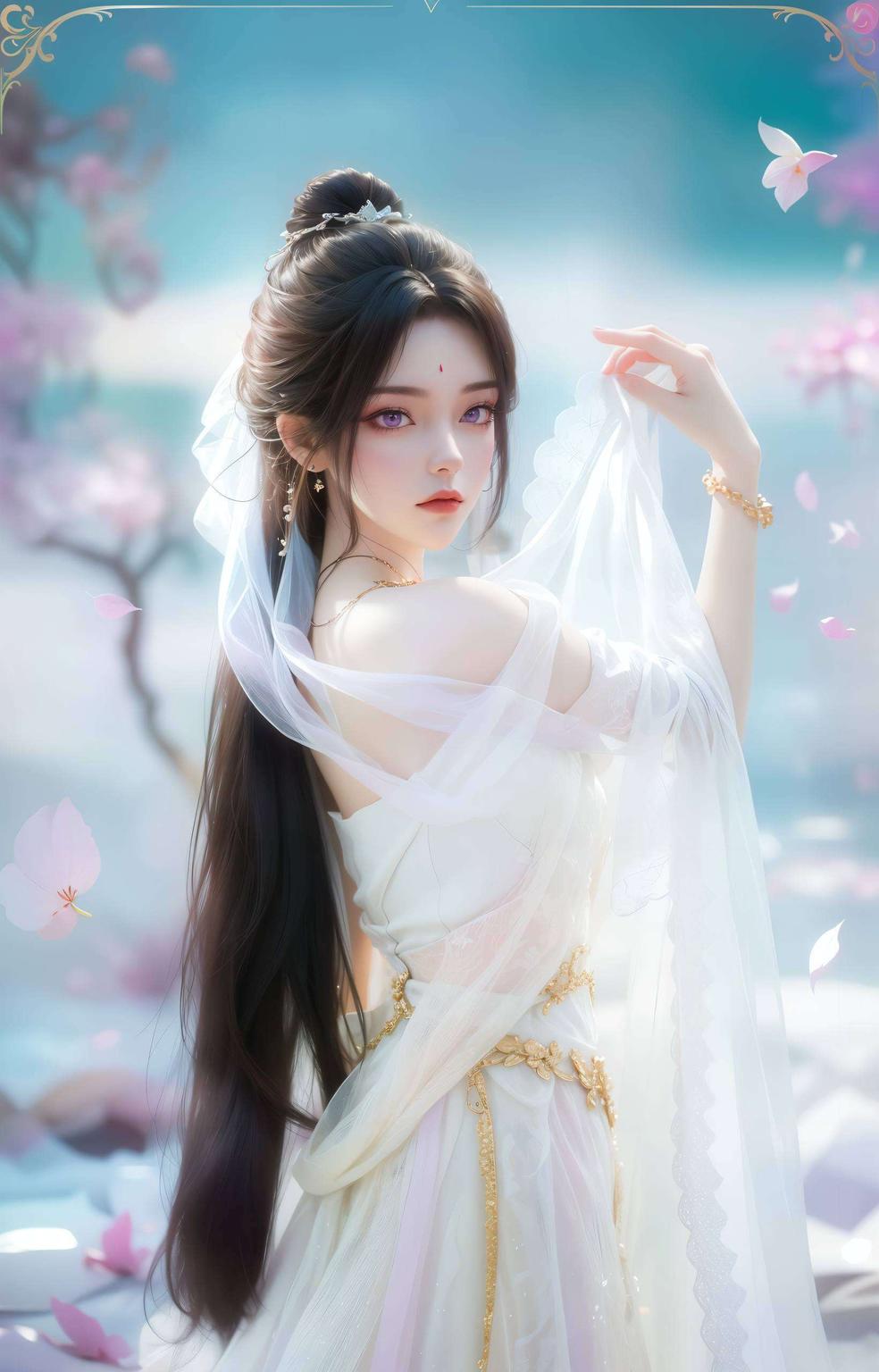 美得不像话完美像素风来袭！这款月婵抱月亮壁纸