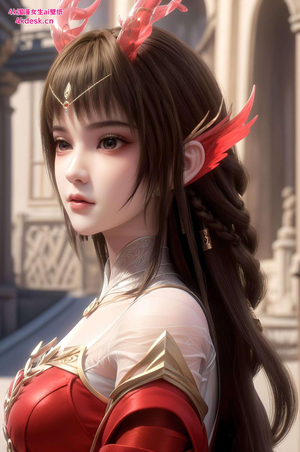 云落高冷图壁纸感受游戏世界的深情与孤独