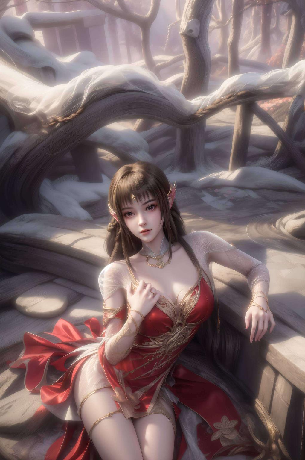 犹如古典美人穿越时空