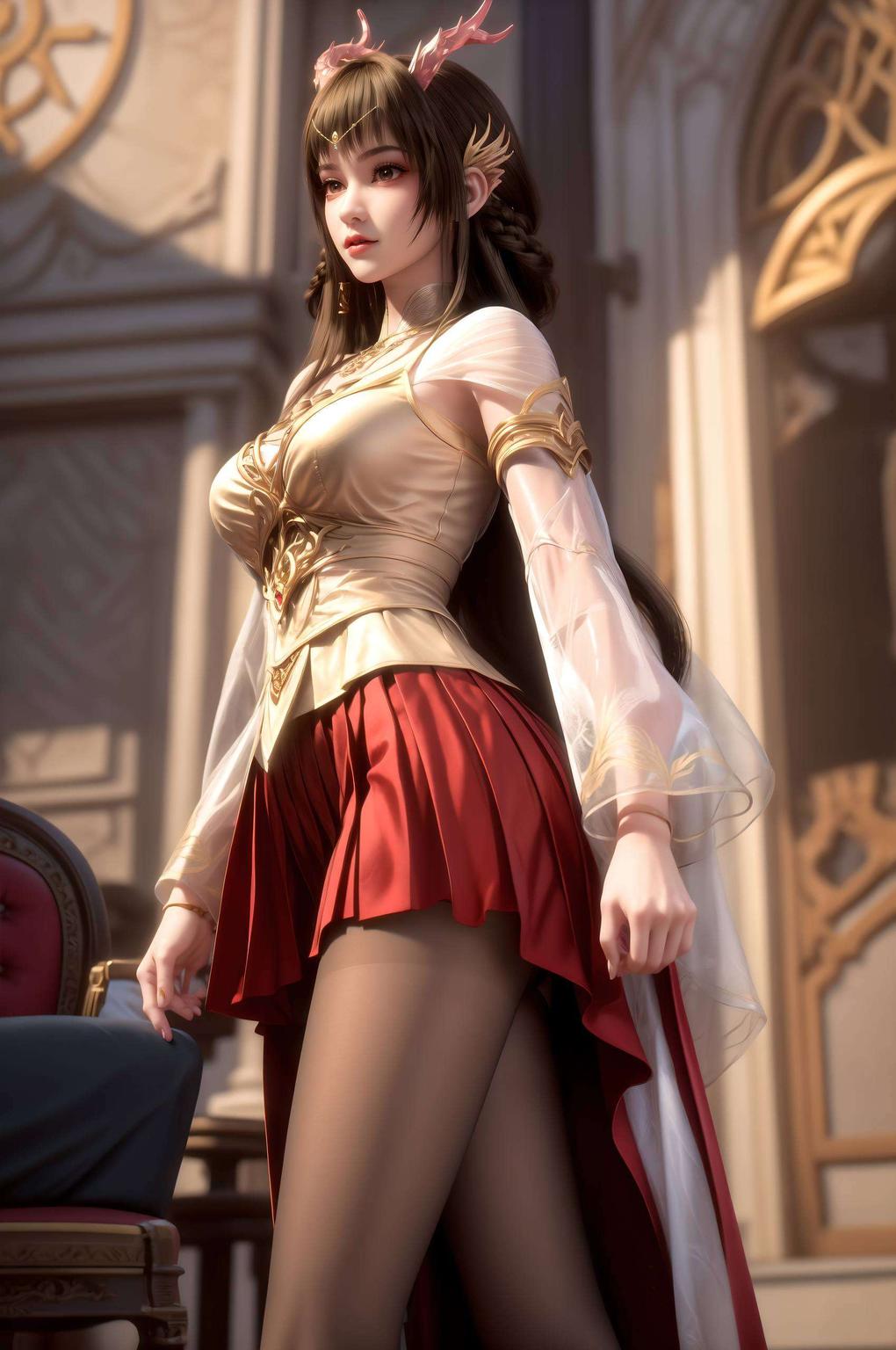 大家好！今天给大家带来一组超养眼的4K壁纸主角是我们的云落小仙女！高清细腻