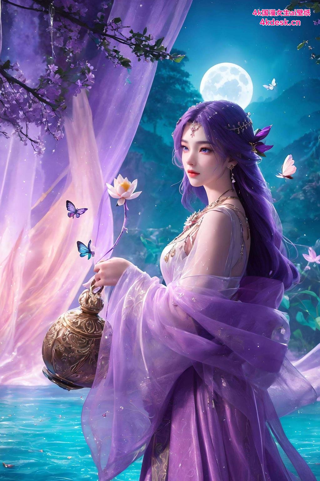 晨曦微露今天给大家带来一款超清的iPad动画壁纸——云曦壁纸横！画面中