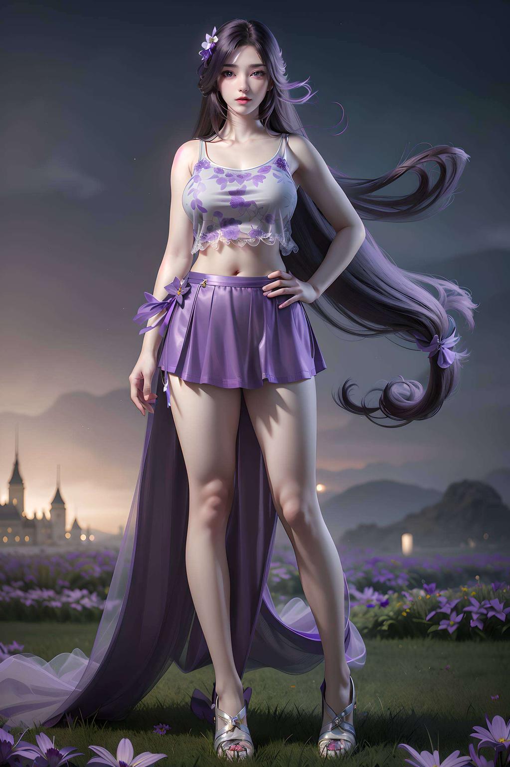 横屏全屏完美适配你的电脑桌面！看看这如梦如幻的云曦