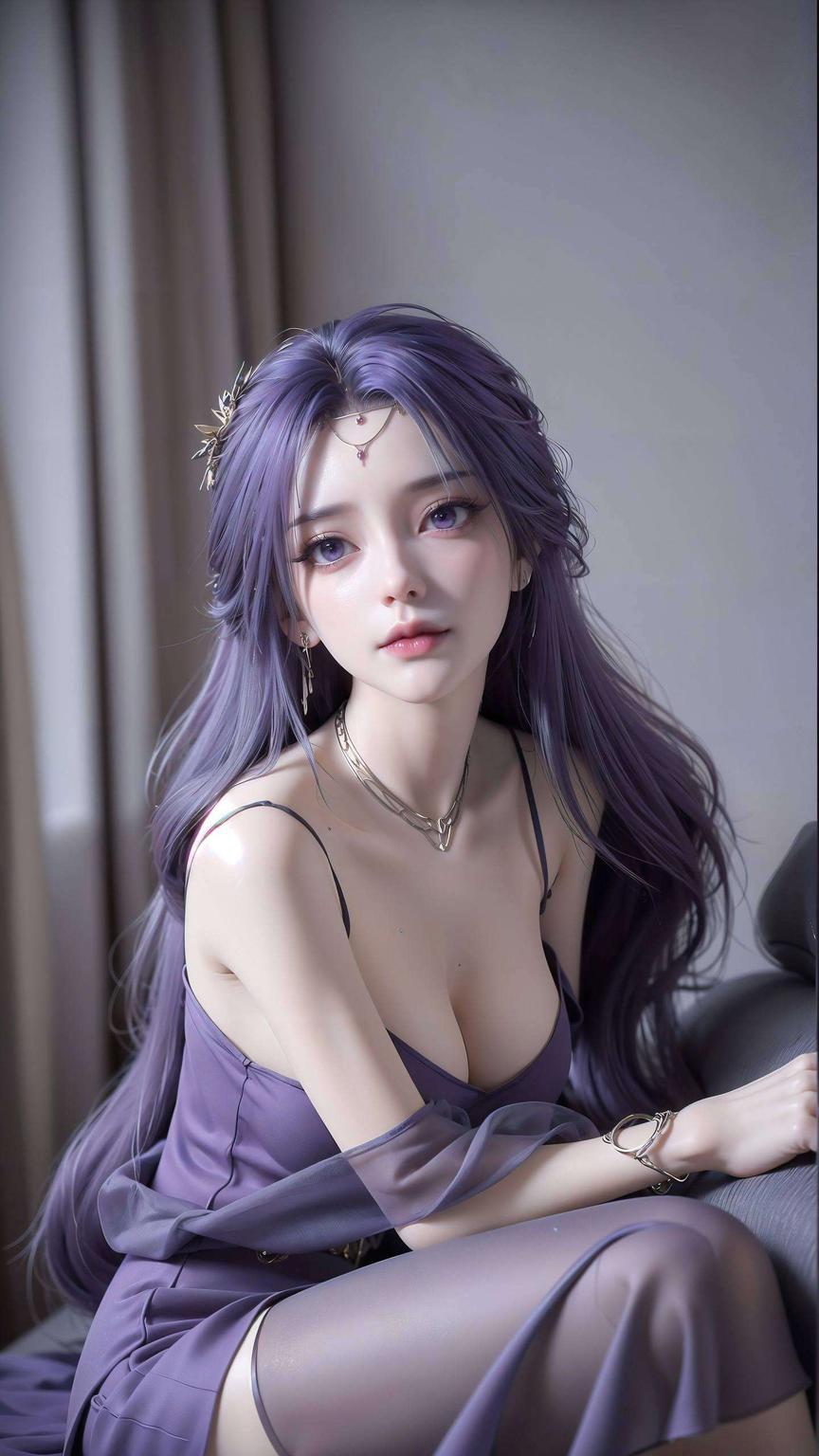 少女云曦点亮iPad锁屏
