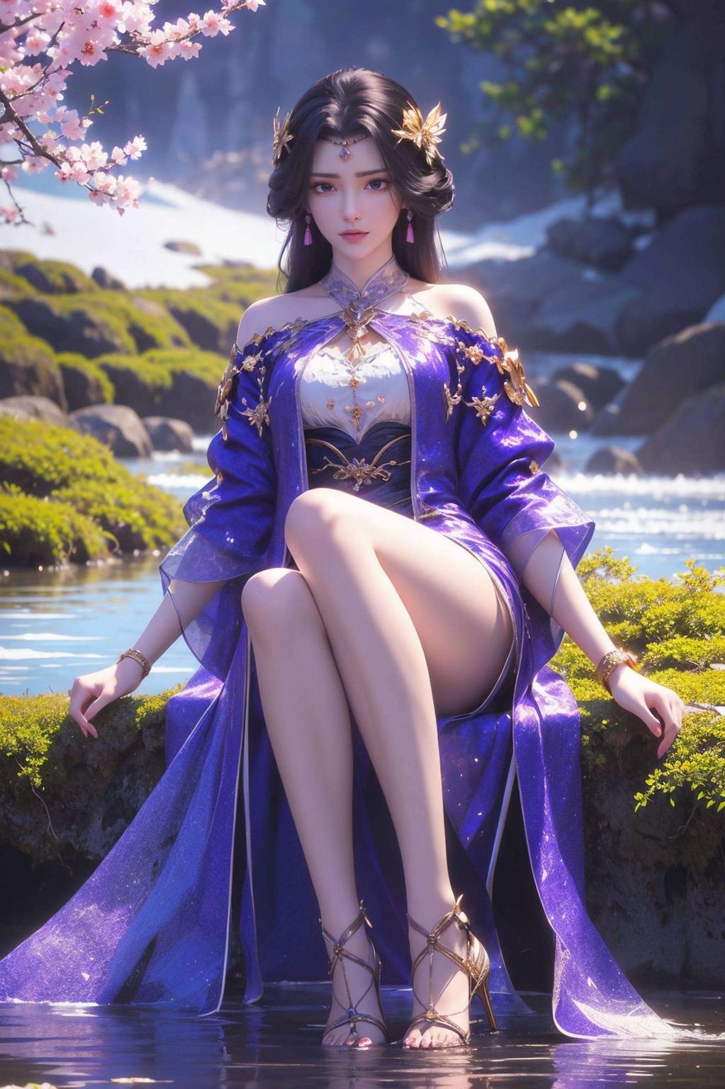 今天给大家带来一款超美的二次元云曦壁纸图文并茂