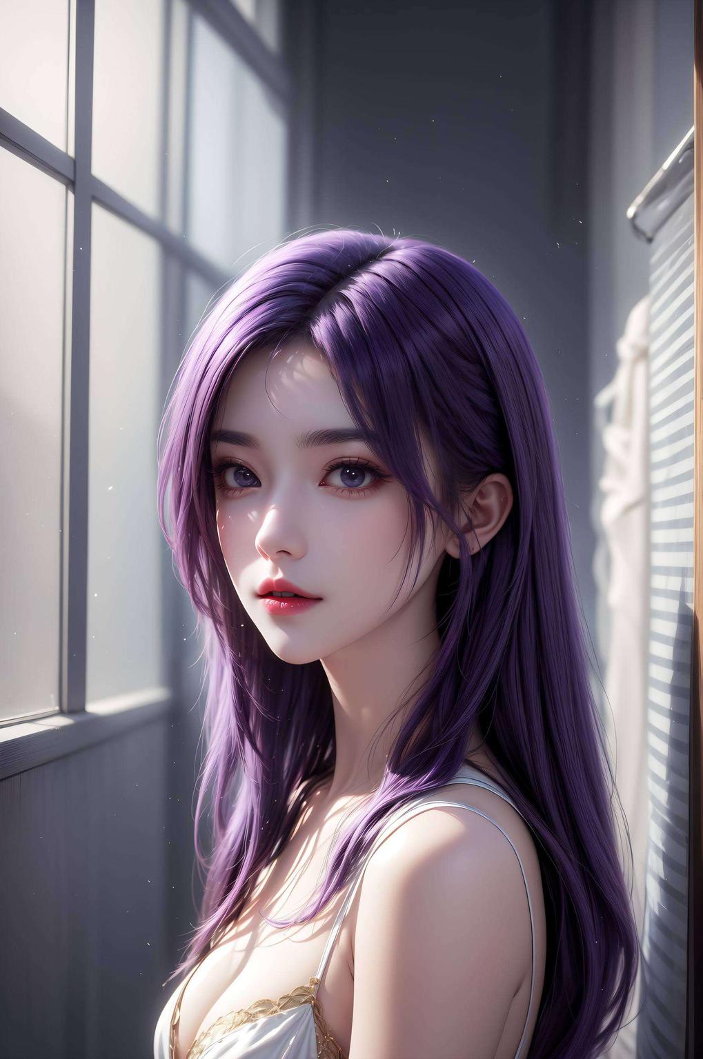 眼神里藏着淡淡的忧伤简直是为你的电脑量身定制的壁纸！