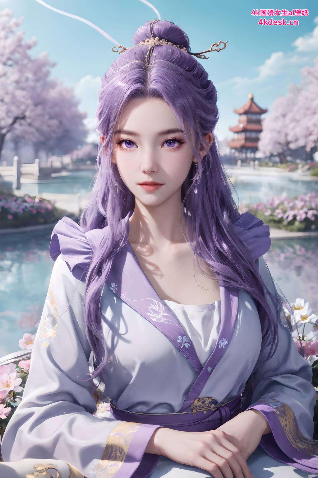 这云霄旗袍壁纸高清竖屏呈现