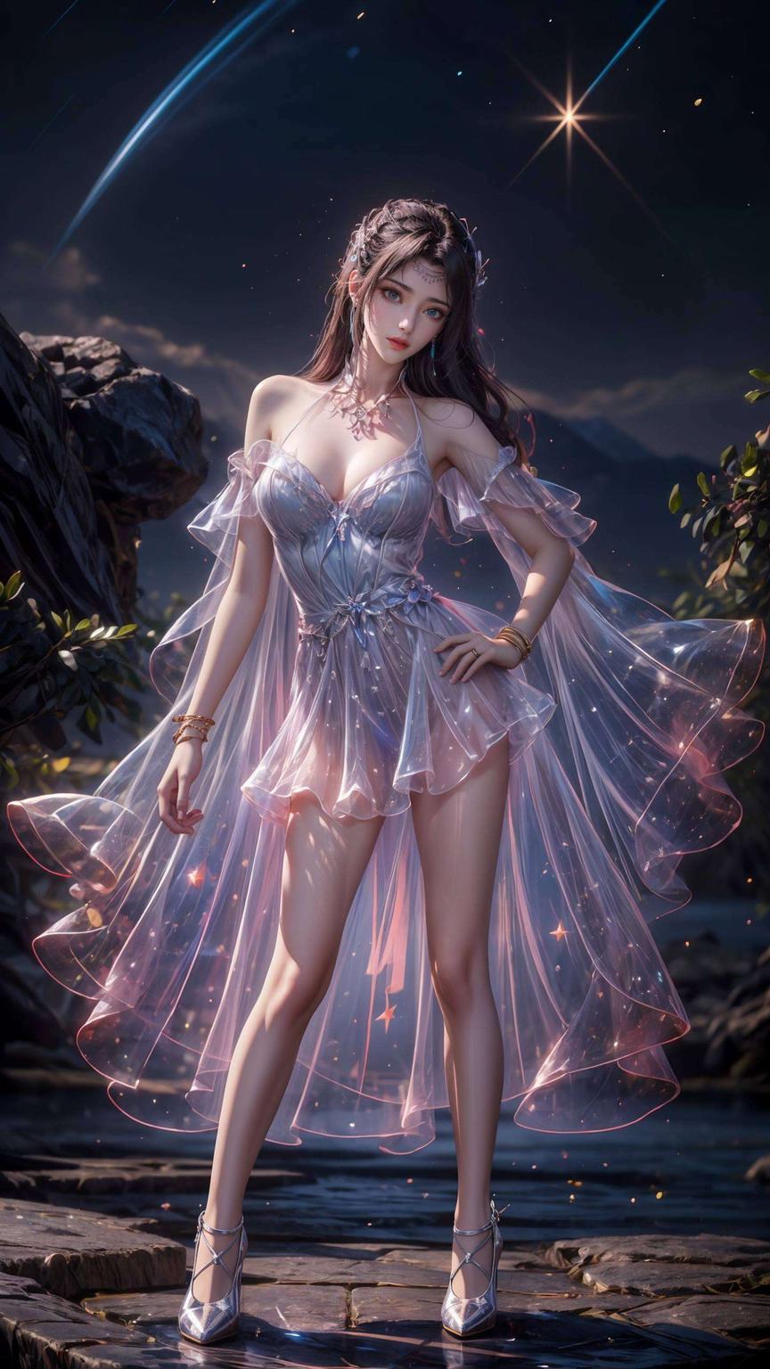 为你的电脑桌面增添一抹仙气！国漫女神云韵华丽变身