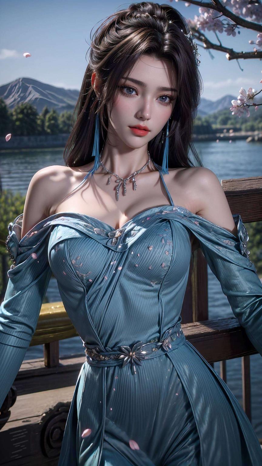 Windows 10桌面黑袍云韵