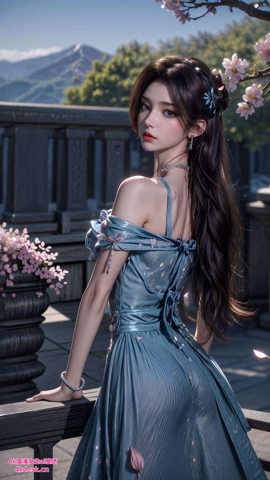 这款精美壁纸将她的灵动之美展现得淋漓尽致让你沉浸于她的魅力之中
