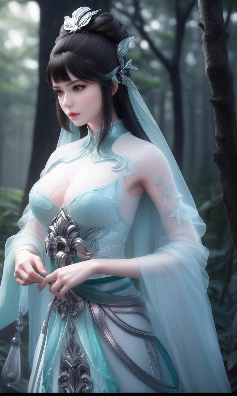 古韵十足紫色的幽雅背景配上细腻的笔触
