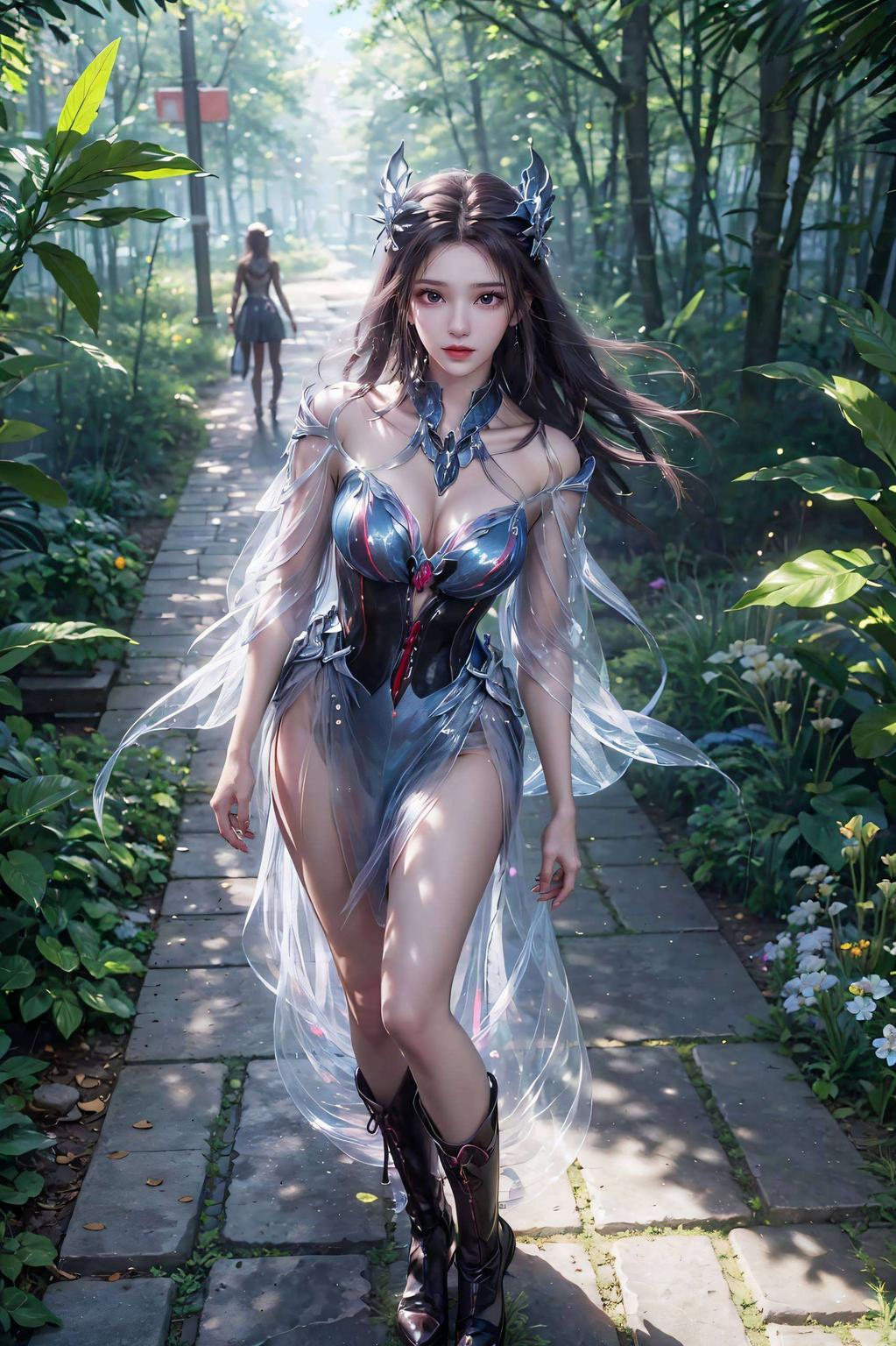 这幅震撼极简壁纸感受国漫之美