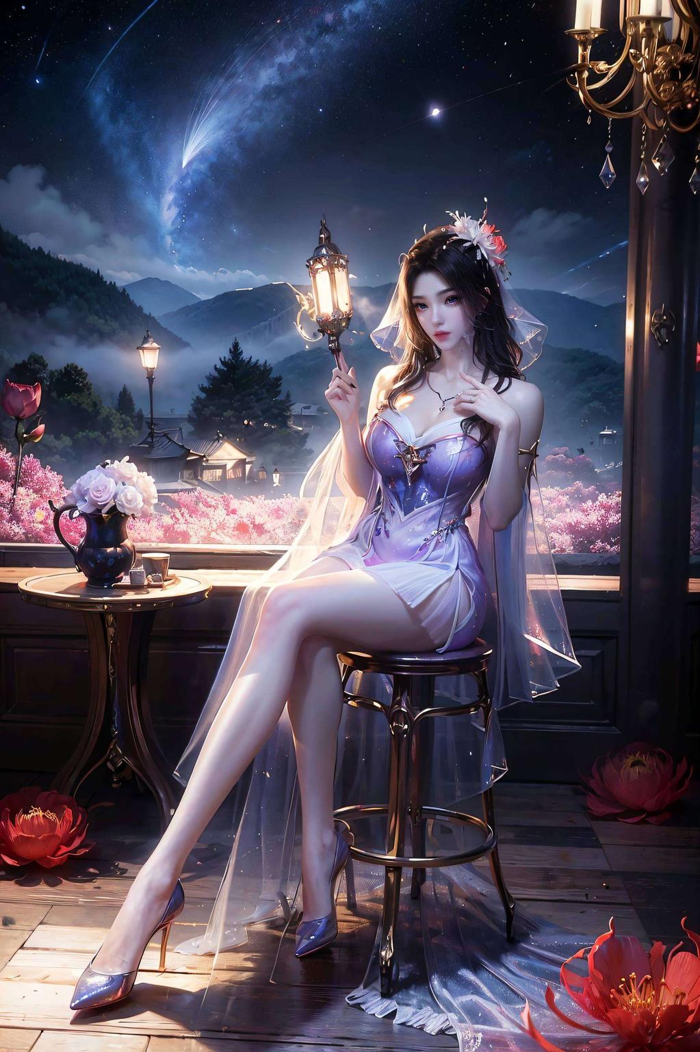 紫灵翩翩起舞这壁纸美得让人心醉