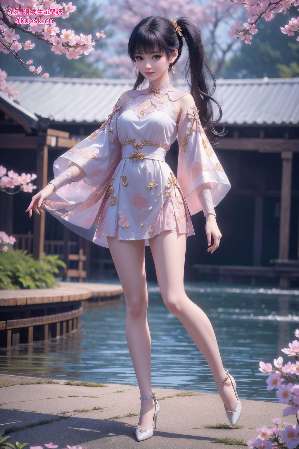 护眼装饰点亮苹果桌面