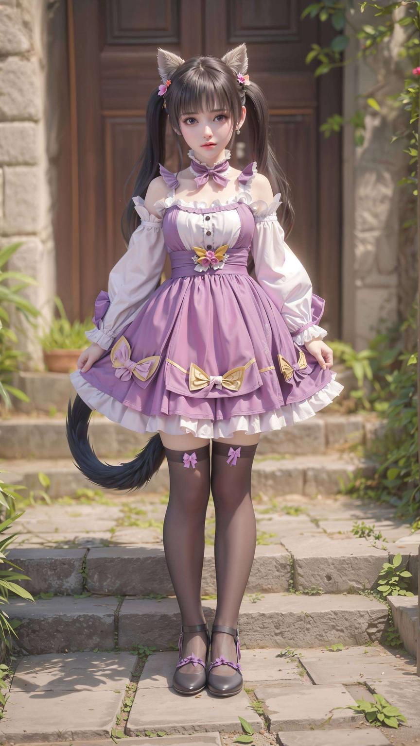 色彩炫彩今天给大家带来一款超美的紫妍白色吊带睡裙壁纸